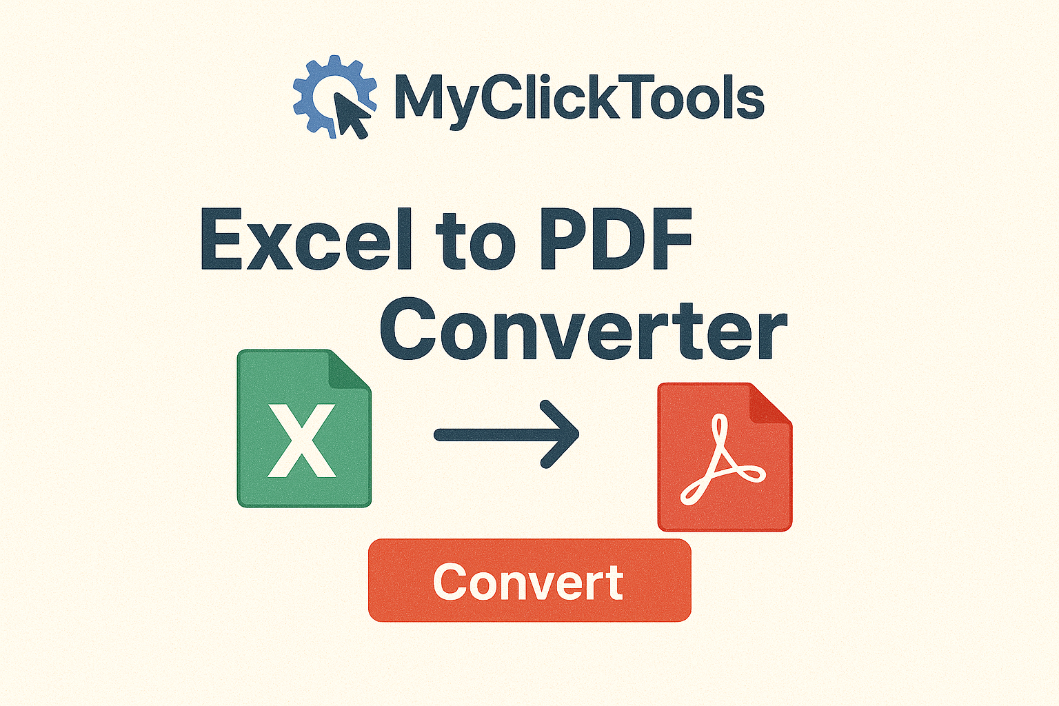 Excel to PDF Converter tool icon
